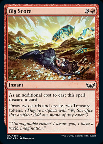 Big Score [Streets of New Capenna] Magic: The Gathering