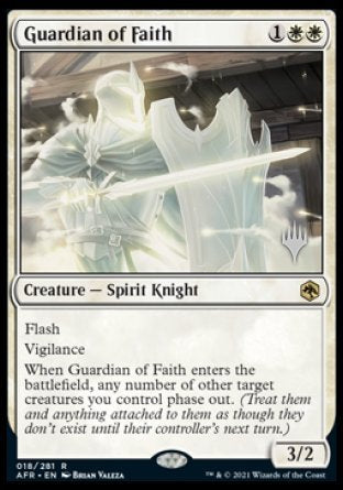 Guardian of Faith (Promo Pack) [Dungeons & Dragons: Adventures in the Forgotten Realms Promos] Magic: The Gathering
