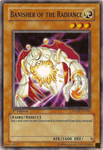 Banisher of the Radiance [SDDE-EN016] Common Yu-Gi-Oh!