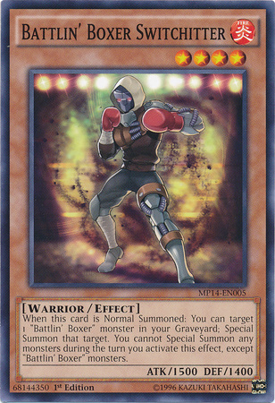 Battlin' Boxer Switchitter [MP14-EN005] Common Yu-Gi-Oh!