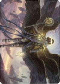 Angel of Destiny Art Card [Zendikar Rising Art Series] Magic: The Gathering