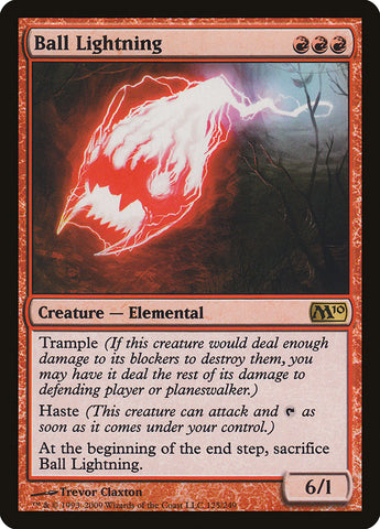 Ball Lightning [Magic 2010] Magic: The Gathering