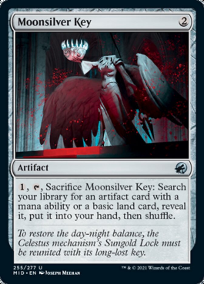 Moonsilver Key [Innistrad: Midnight Hunt] Magic: The Gathering