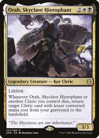 Orah, Skyclave Hierophant [Zendikar Rising] Magic: The Gathering