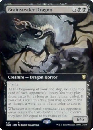 Brainstealer Dragon (Extended Art) [Commander Legends: Battle for Baldur's Gate] Magic: The Gathering