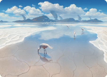 Adarkar Wastes Art Card [Dominaria United Art Series] Magic: The Gathering