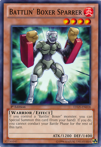 Battlin' Boxer Sparrer [LTGY-EN018] Common Yu-Gi-Oh!
