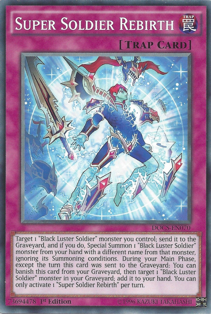 Super Soldier Rebirth [DOCS-EN070] Common Yu-Gi-Oh!