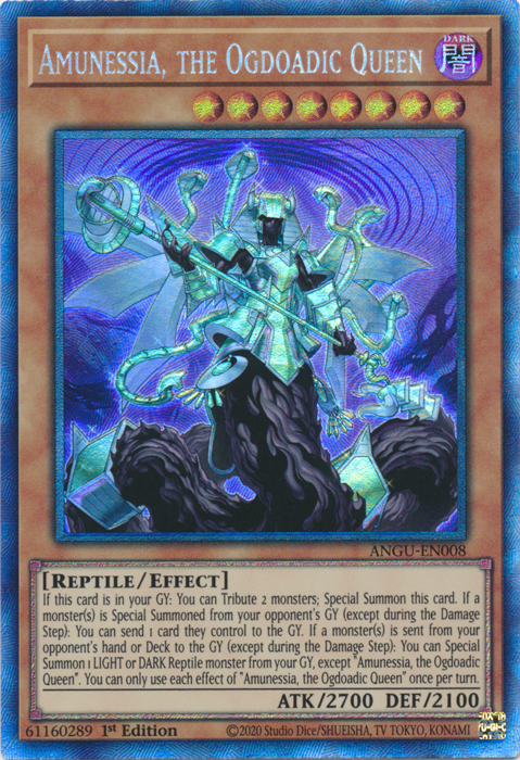 Amunessia, the Ogdoadic Queen (Collector's Rare) [ANGU-EN008] Collector's Rare Yu-Gi-Oh!