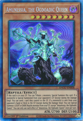 Amunessia, the Ogdoadic Queen (Collector's Rare) [ANGU-EN008] Collector's Rare Yu-Gi-Oh!