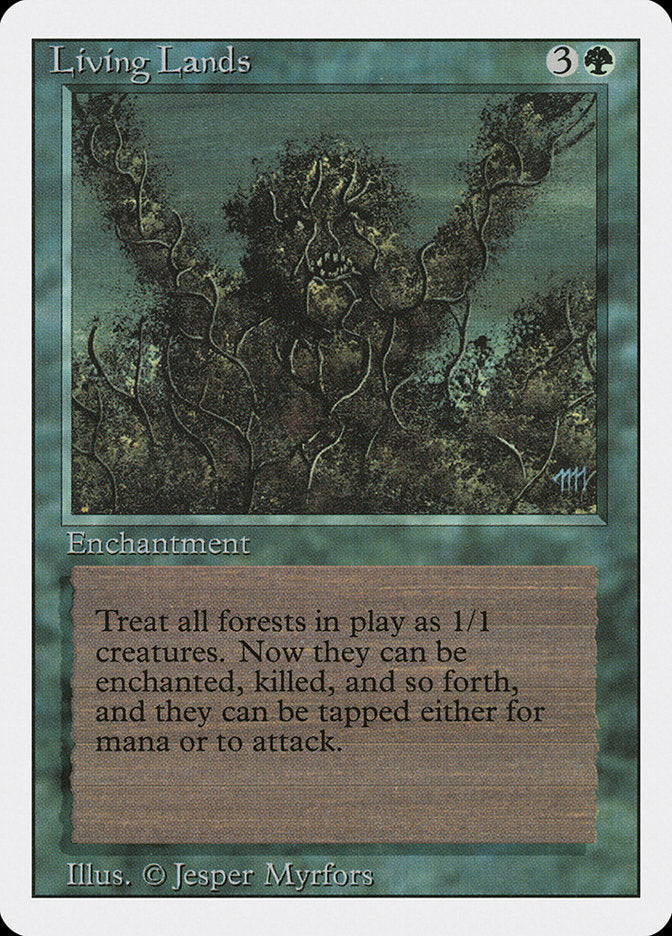 Living Lands [Revised Edition] Magic: The Gathering