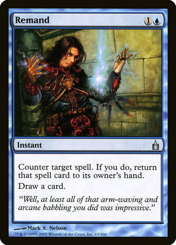 Remand [Ravnica: City of Guilds] Magic: The Gathering