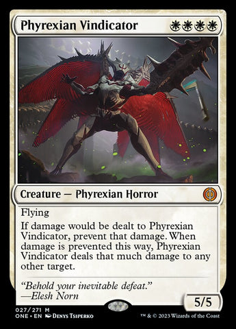 Phyrexian Vindicator [Phyrexia: All Will Be One] Magic: The Gathering