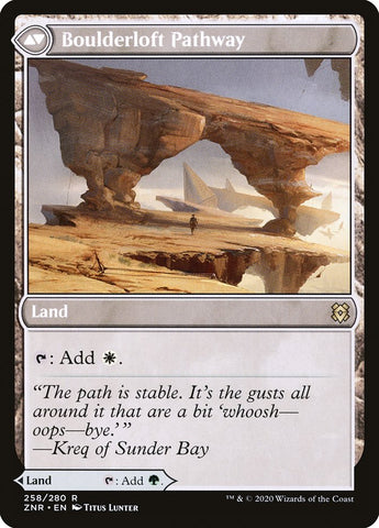 Branchloft Pathway // Boulderloft Pathway [Zendikar Rising] Magic: The Gathering