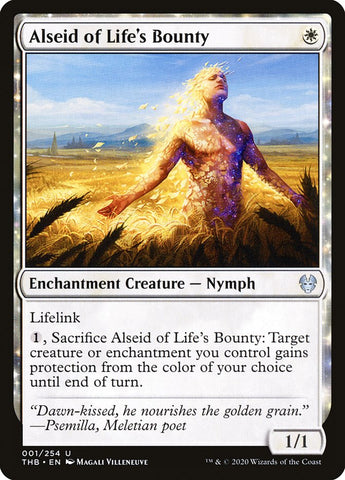 Alseid of Life's Bounty [Theros Beyond Death] Magic: The Gathering