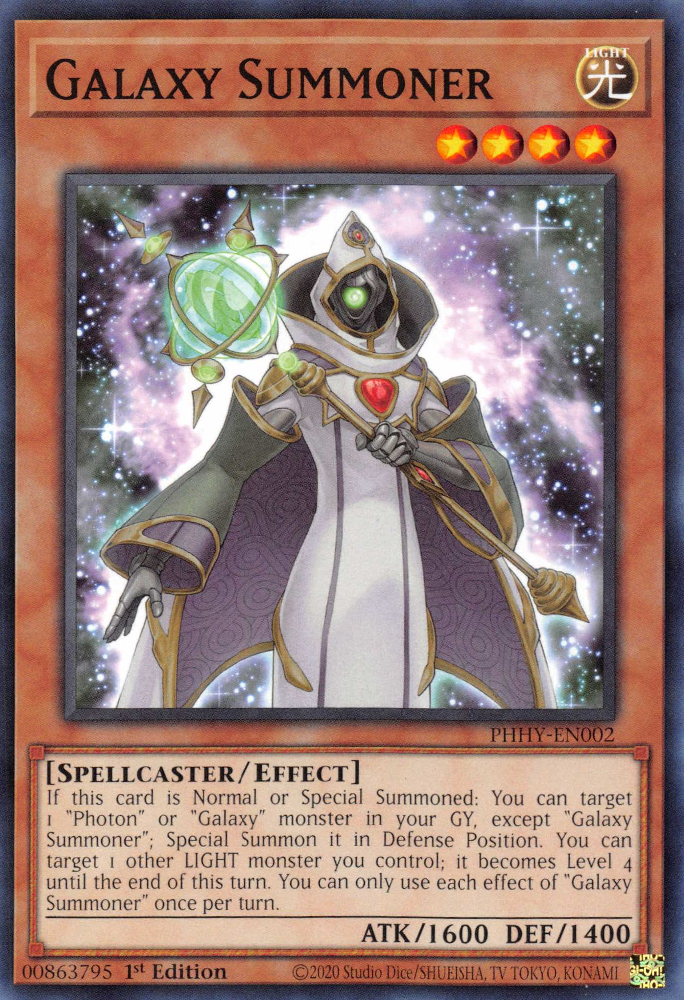 Galaxy Summoner [PHHY-EN002] Common Yu-Gi-Oh!