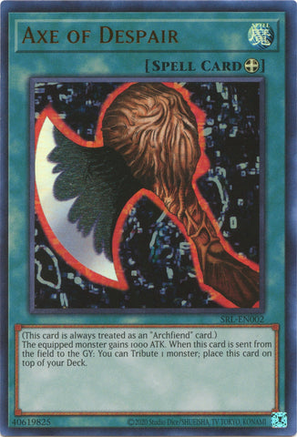 Axe of Despair (25th Anniversary) [SRL-EN002] Ultra Rare Yu-Gi-Oh!