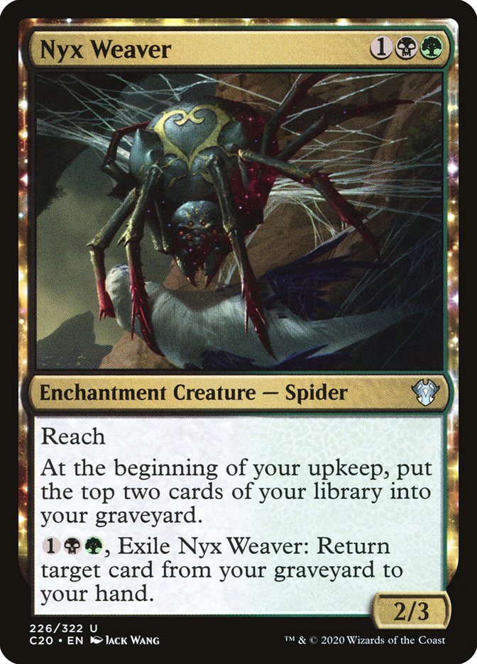 Nyx Weaver [Commander 2020] Magic: The Gathering