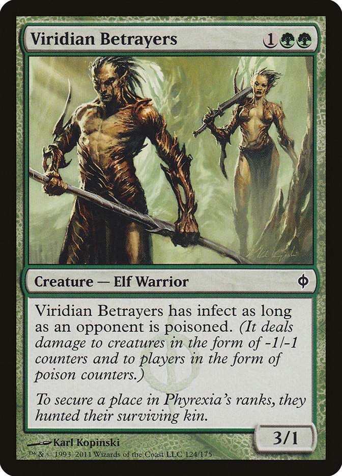 Viridian Betrayers [New Phyrexia] Magic: The Gathering