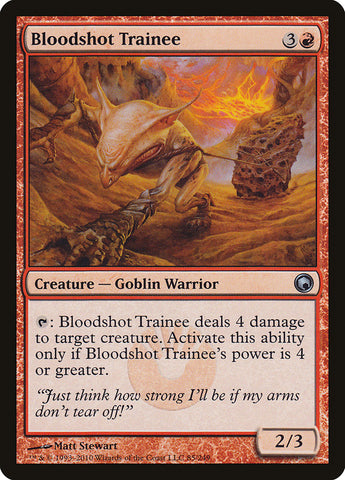 Bloodshot Trainee [Scars of Mirrodin] Magic: The Gathering