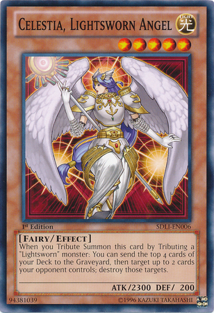 Celestia, Lightsworn Angel [SDLI-EN006] Common Yu-Gi-Oh!