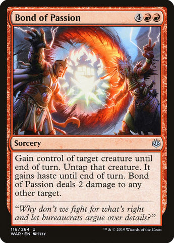Bond of Passion [War of the Spark] Magic: The Gathering