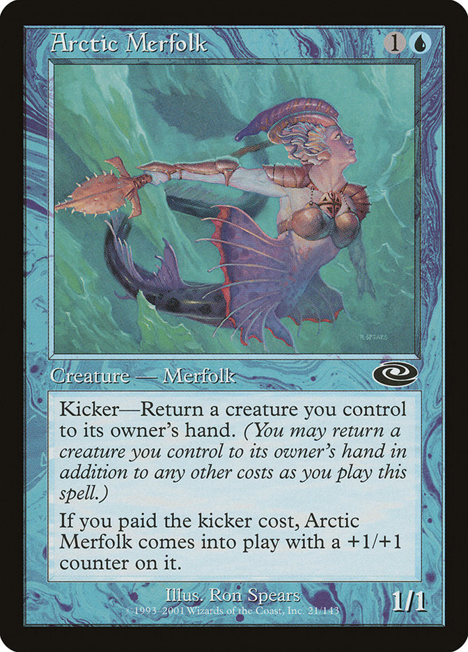 Arctic Merfolk [Planeshift] Magic: The Gathering