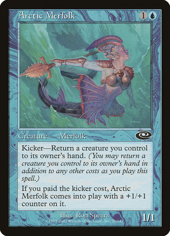Arctic Merfolk [Planeshift] Magic: The Gathering