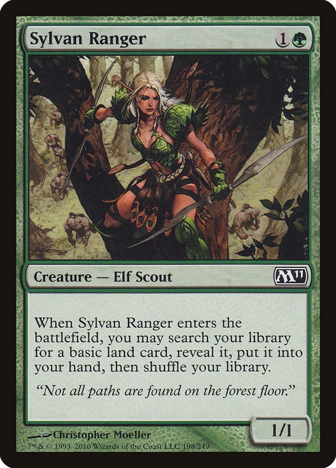 Sylvan Ranger [Magic 2011] Magic: The Gathering