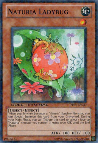 Naturia Ladybug [DT04-EN030] Common Yu-Gi-Oh!