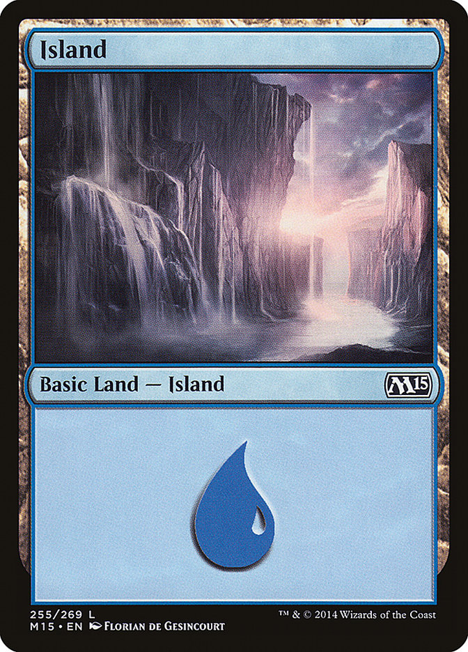 Island (255) [Magic 2015] Magic: The Gathering