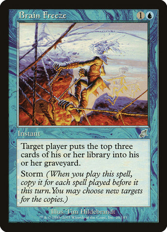 Brain Freeze [Scourge] Magic: The Gathering