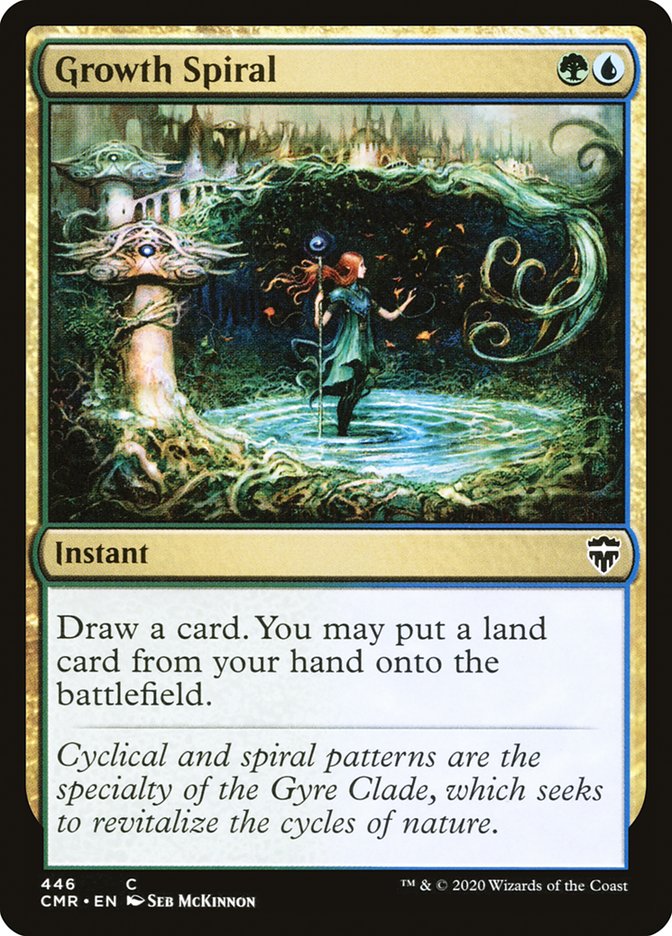 Growth Spiral [Commander Legends] Magic: The Gathering