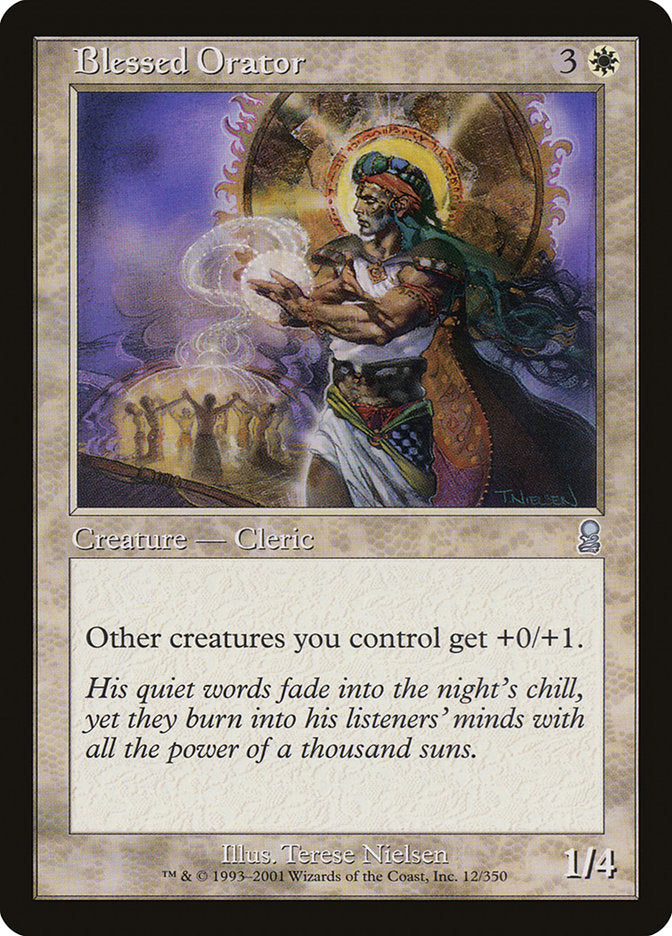 Blessed Orator [Odyssey] Magic: The Gathering