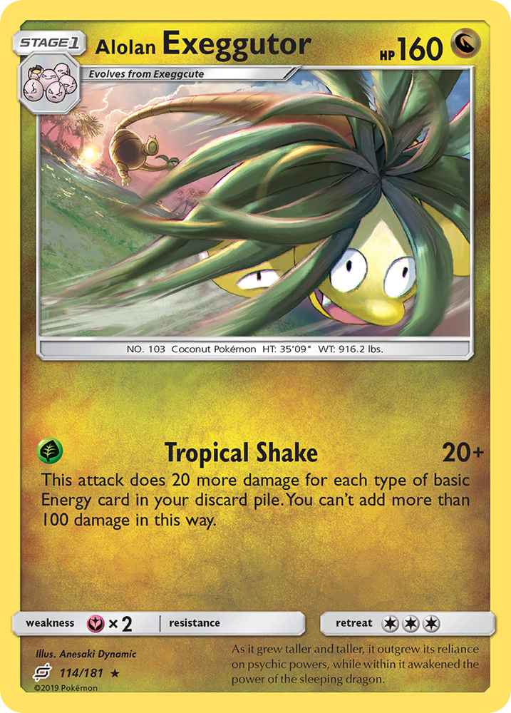 Alolan Exeggutor (114/181) [Sun & Moon: Team Up] Pokémon
