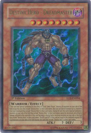 Destiny Hero - Dreadmaster [EOJ-EN004] Ultra Rare Yu-Gi-Oh!