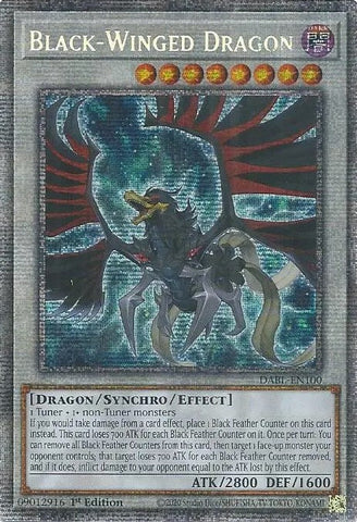 Black-Winged Dragon [DABL-EN100] Starlight Rare Yu-Gi-Oh!
