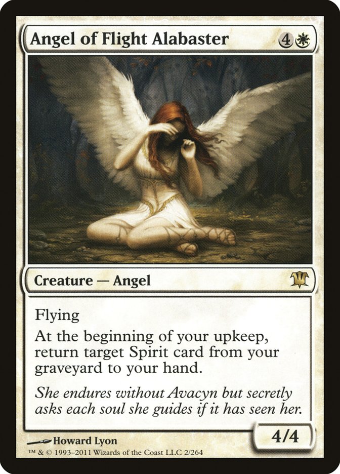 Angel of Flight Alabaster [Innistrad] Magic: The Gathering