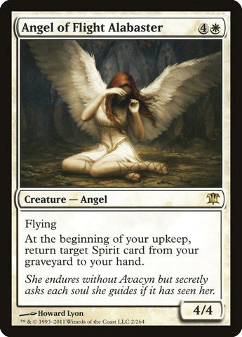 Angel of Flight Alabaster [Innistrad] Magic: The Gathering
