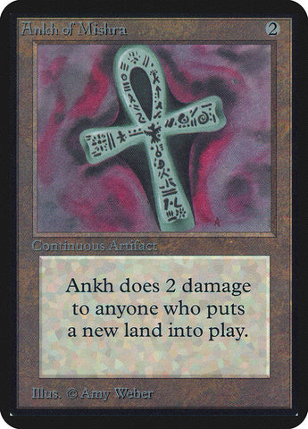 Ankh of Mishra [Alpha Edition] Magic: The Gathering