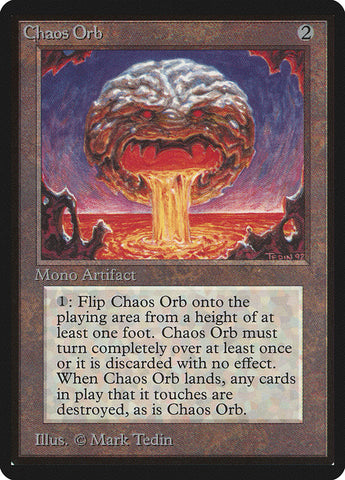 Chaos Orb [Beta Edition] Magic: The Gathering