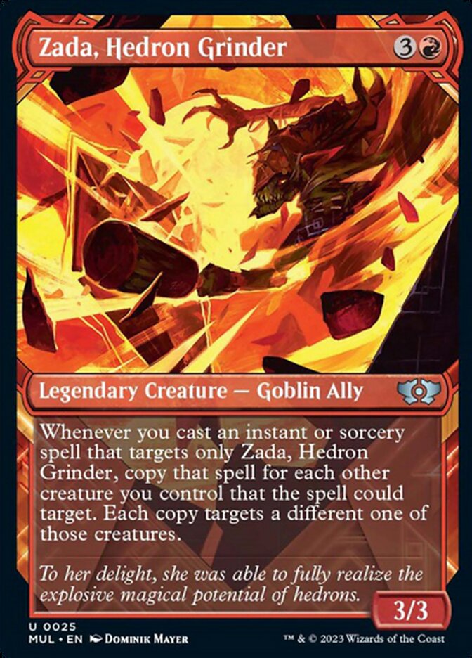 Zada, Hedron Grinder [Multiverse Legends] Magic: The Gathering