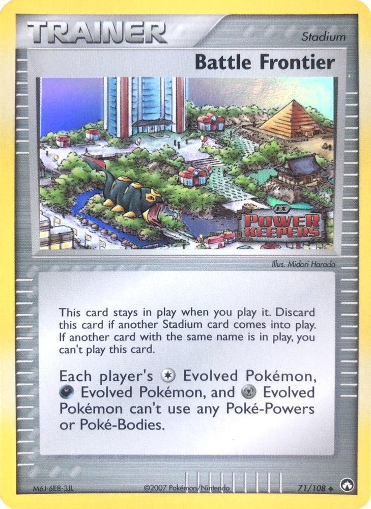 Battle Frontier (71/108) (Stamped) [EX: Power Keepers] Pokémon