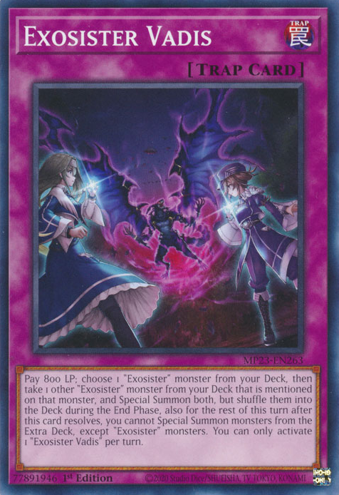 Exosister Vadis [MP23-EN263] Common Yu-Gi-Oh!