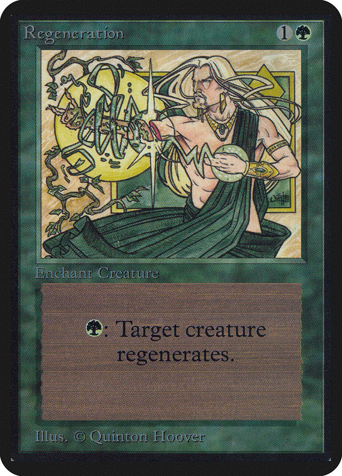 Regeneration [Alpha Edition] Magic: The Gathering