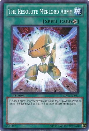 The Resolute Meklord Army [EXVC-EN051] Common Yu-Gi-Oh!