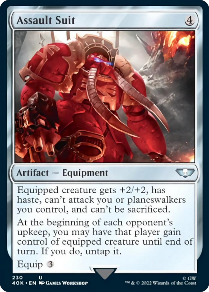 Assault Suit [Warhammer 40,000] Magic: The Gathering