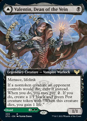 Valentin, Dean of the Vein // Lisette, Dean of the Root (Extended Art) [Strixhaven: School of Mages] Magic: The Gathering