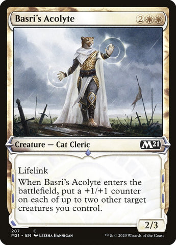 Basri's Acolyte (Showcase) [Core Set 2021] Magic: The Gathering