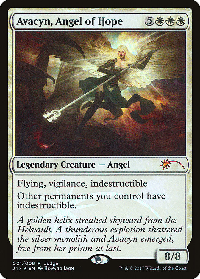 Avacyn, Angel of Hope [Judge Gift Cards 2017] Magic: The Gathering